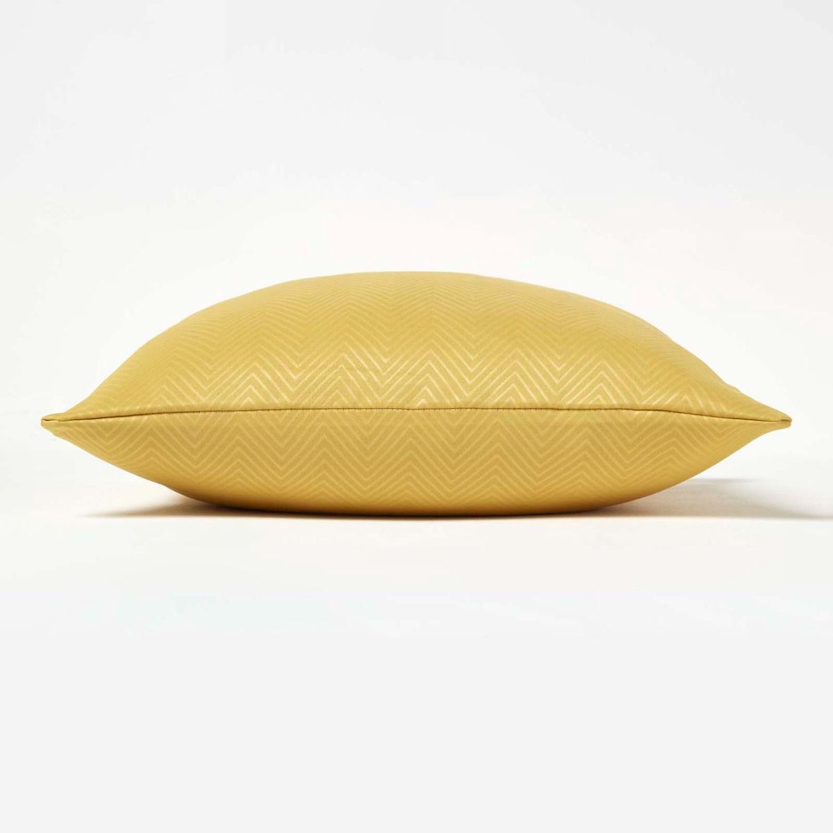 Herringbone Chevron Cushion Cover | 45cm x 45cm | Mustard