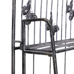 3-tier Metal Folding Plant Stand Display Rack Bookshelf Unit