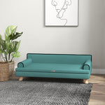 Dog Sofa W/ Legs, Water-resistant Fabric For Large, Medium Dogs | Green
