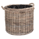 Wicker Rectangular Garden Trugs | Small | Brown