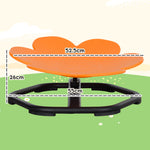 Sensory Spinning Chair For Autism Kids, For Coordination & Balance | Orange