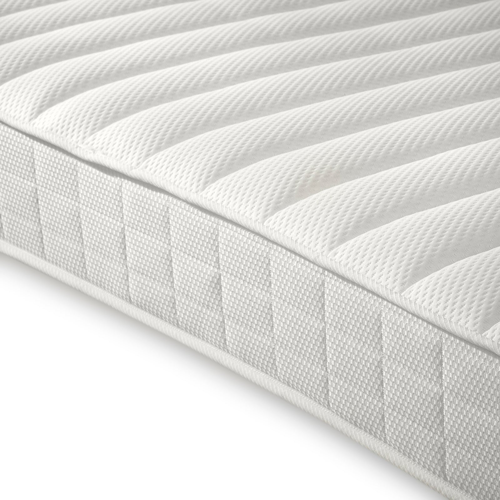 Noah Memory Sprung Low Profile Mattress | Small Single | White
