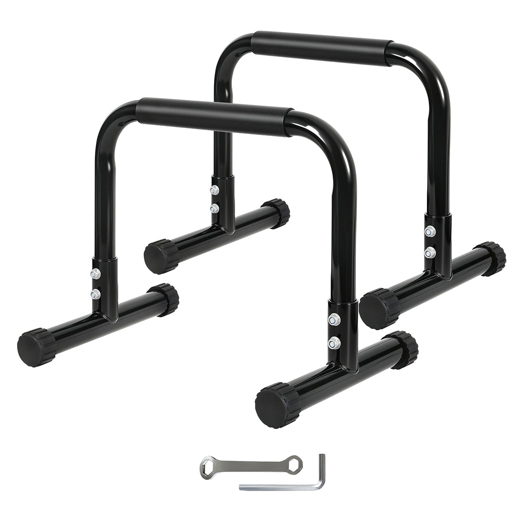 Centra Push Up Dip Bars Station Parallel Home Gym Parallettes Workout