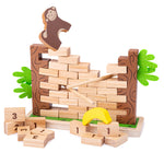Wooden Jungle Crash Game, Tumble Tower Game