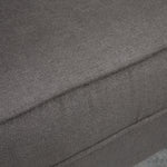 Accent Armchair Home Furniture Retro Tufted Club Wood | One Size | Dark Gray
