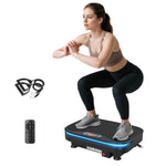 SPORTNOW Vibration Plate Exercise Machine With Cool Lights