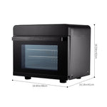 36l 1800w Multifunction Air Fryer Toaster Oven With Touch Control Panel