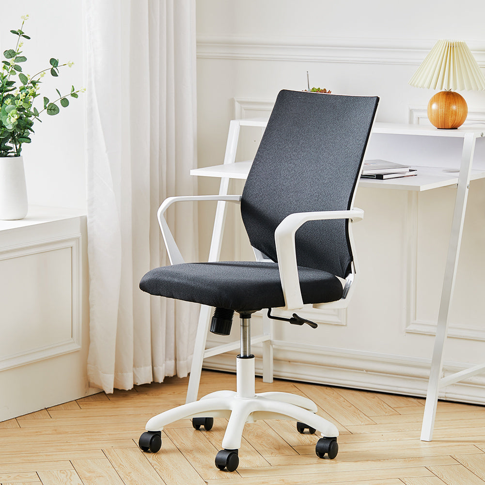Ergonomic Office Chair Mesh Swivel Computer Chair For Home And Office | Black