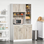 Buffet Hutch With Multi Storage Sideboard