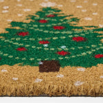 Coir Doormat Christmas Trees, 60 X 40 Cm