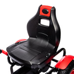 Pedal Go Kart W/inflatable Tyres, Handbrake | Red