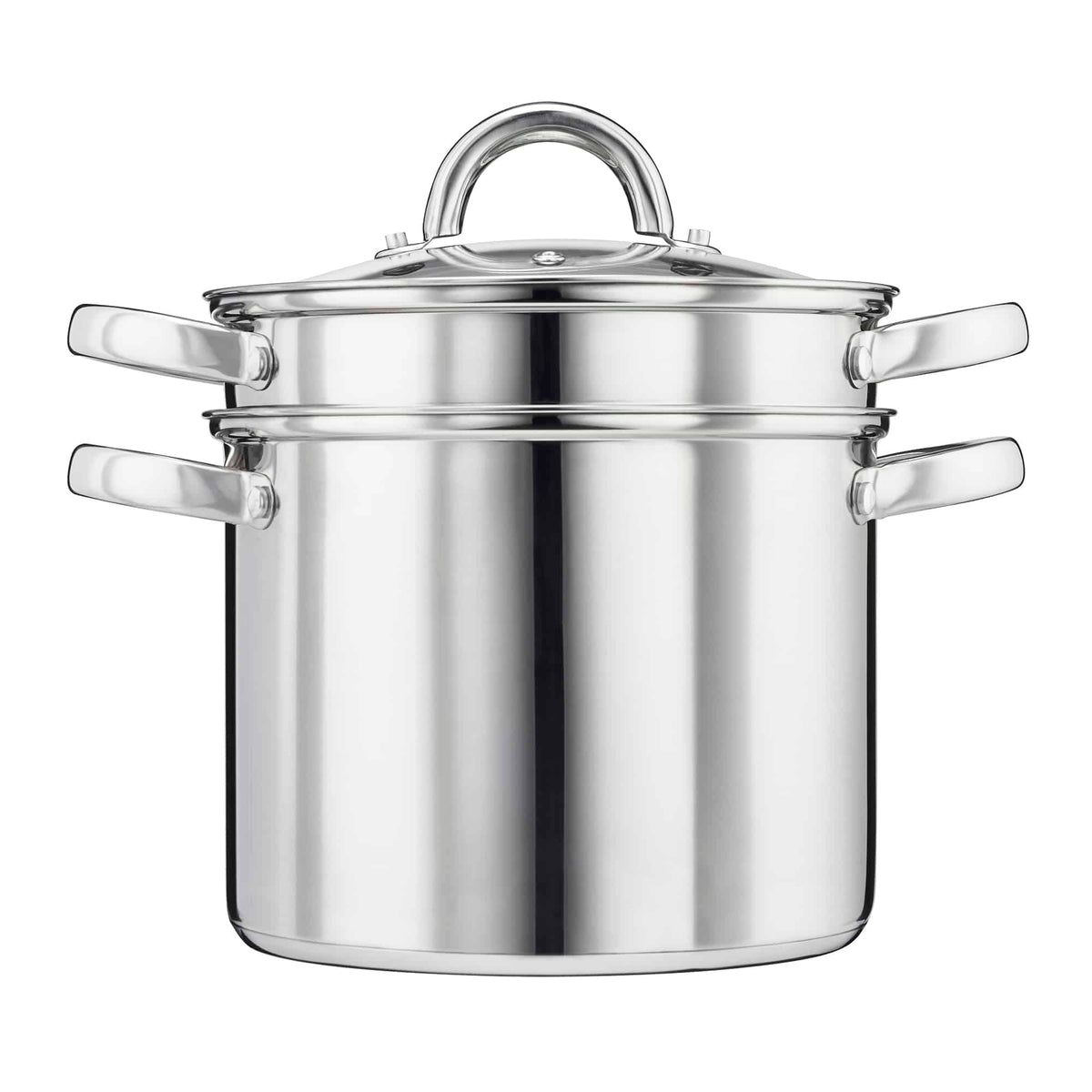 Stainless Steel Pasta Pot With Strainer