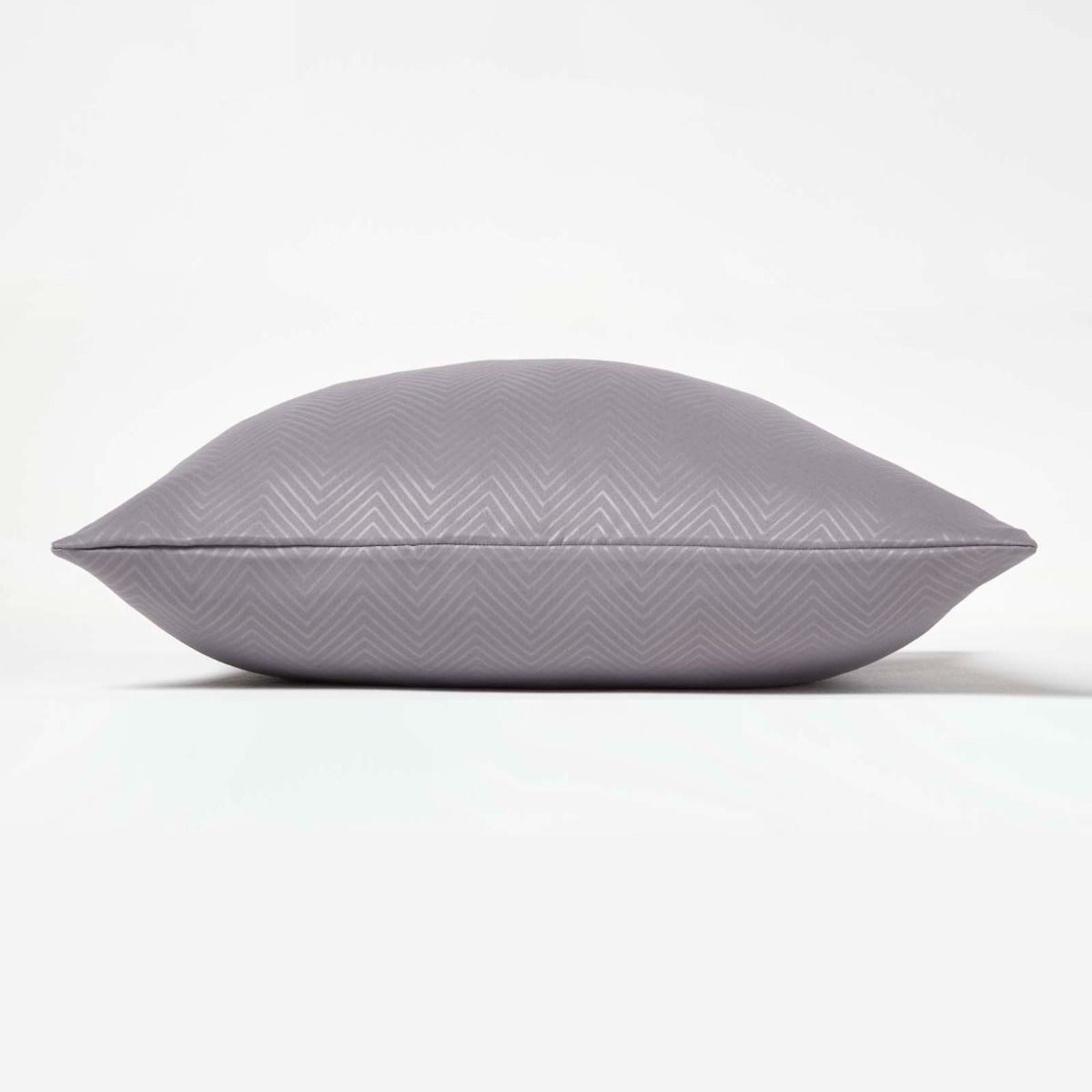 Herringbone Chevron Cushion Cover | 45cm x 45cm | Grey