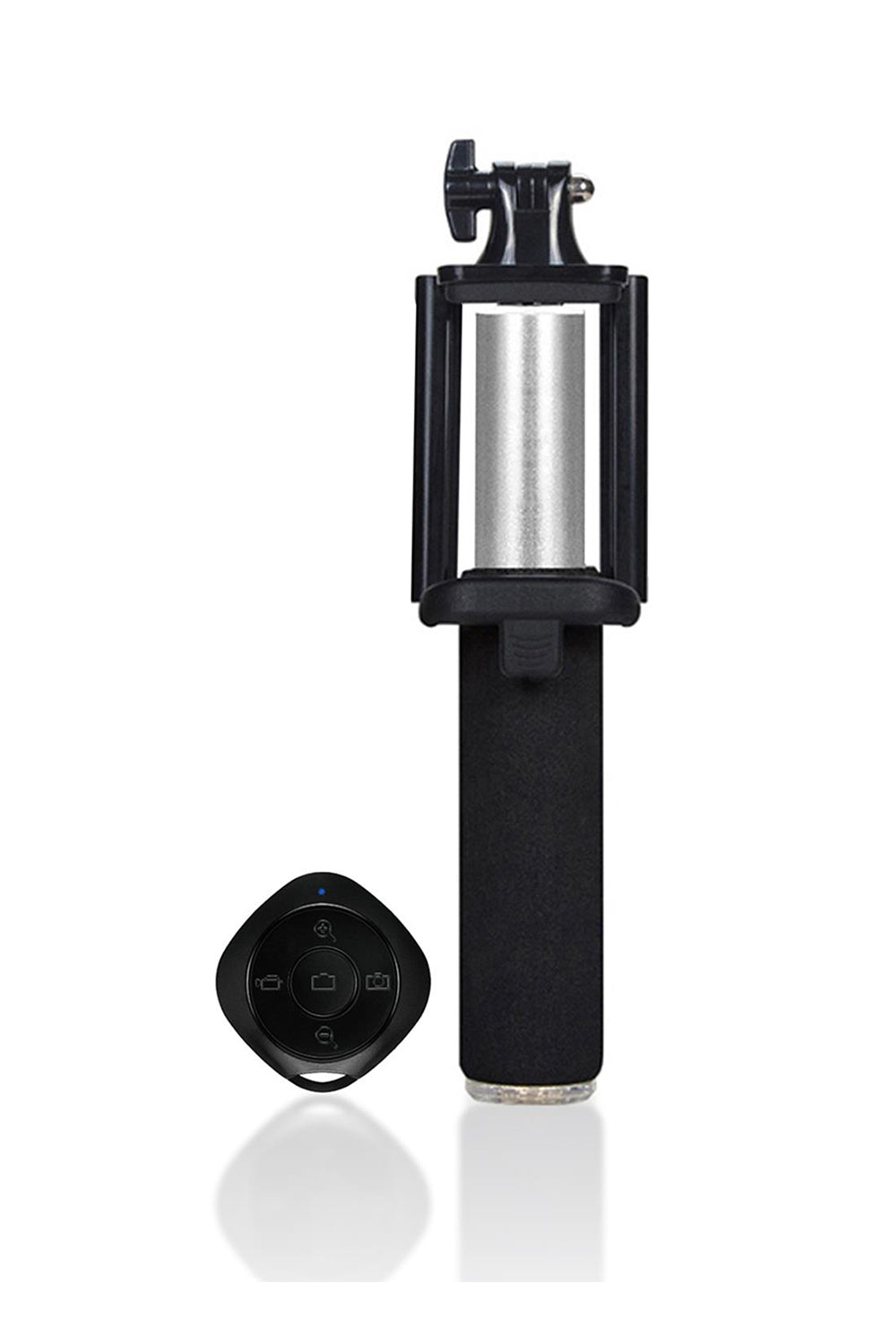 Selfie Stick With Video Function Silver