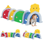 Kids Play Tunnel For Crawl And Climb, Monkey Design, For 3-6 Years | Multi