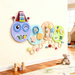 AIYAPLAY Caterpillar Busy Board, Sensory Wall Toy For Toddlers 3+