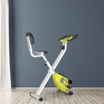 Magnetic Resistance Exercise Bike Foldable | Yellow