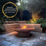 Pre-rusted Metal Corten Steel Round Firepit