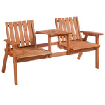 2-seater Garden Bench W/ Armrests