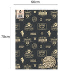 Gift Wrap, 2 Sheet 2 Tag, Official Product
