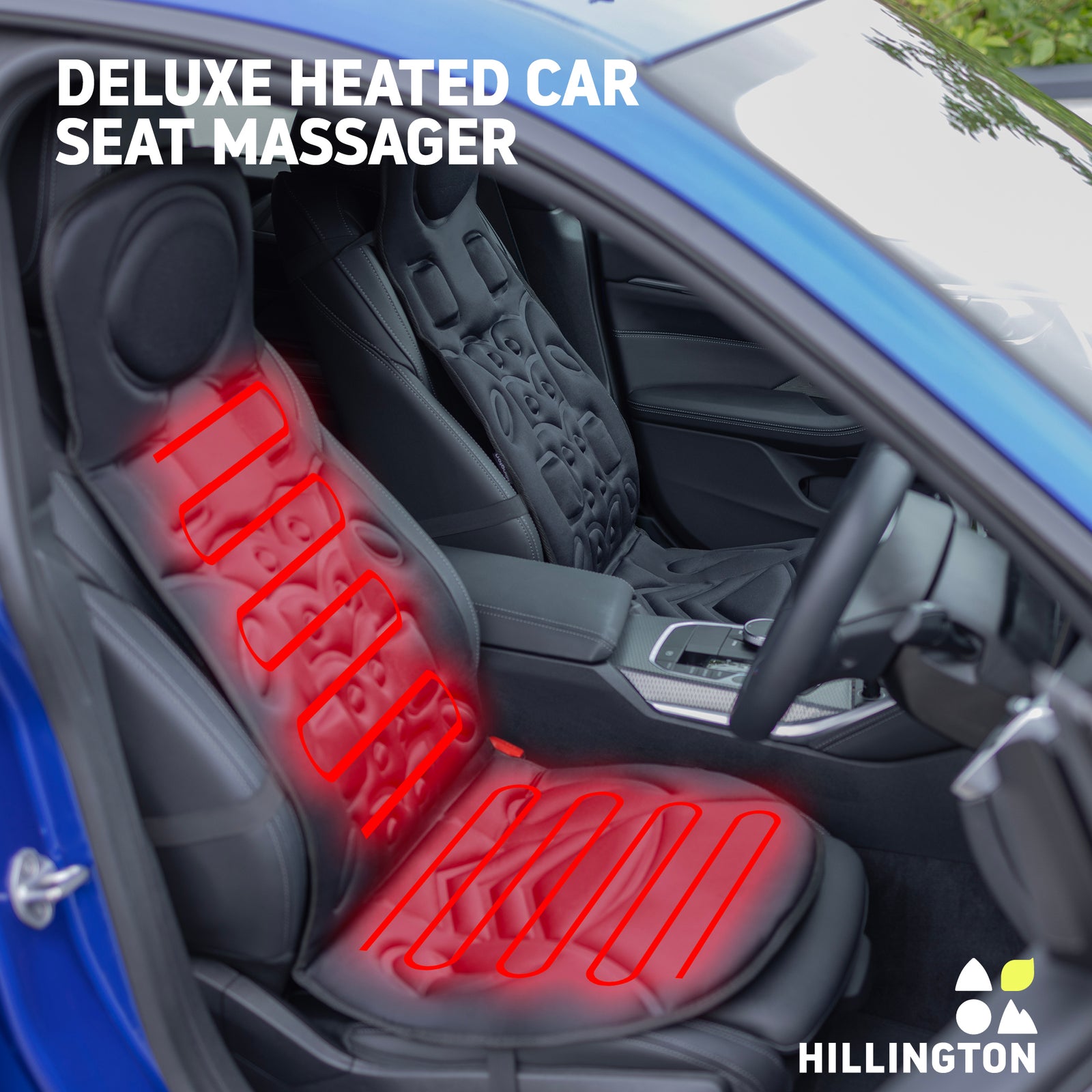 Deluxe Heated Car Seat Massager
