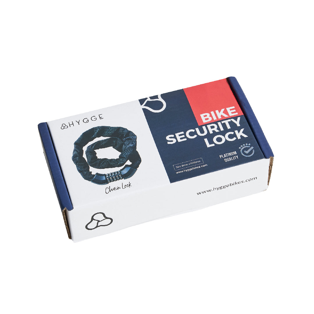 Heavy-Duty Bike Chain Lock – Anti-Theft Security Chain for E-Bikes & Motorbikes