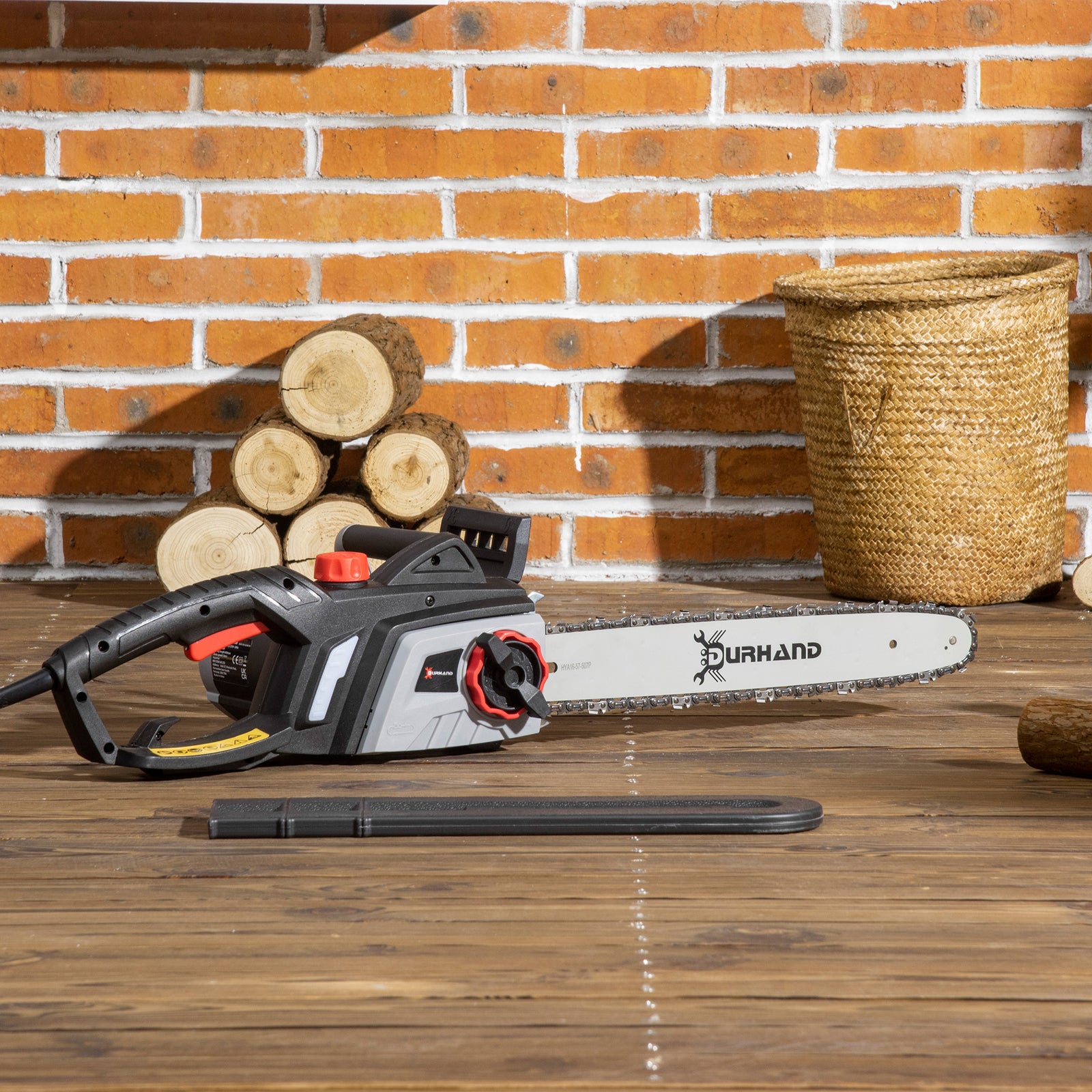 Electric Chainsaw With Double Brake And Auto Lubrication