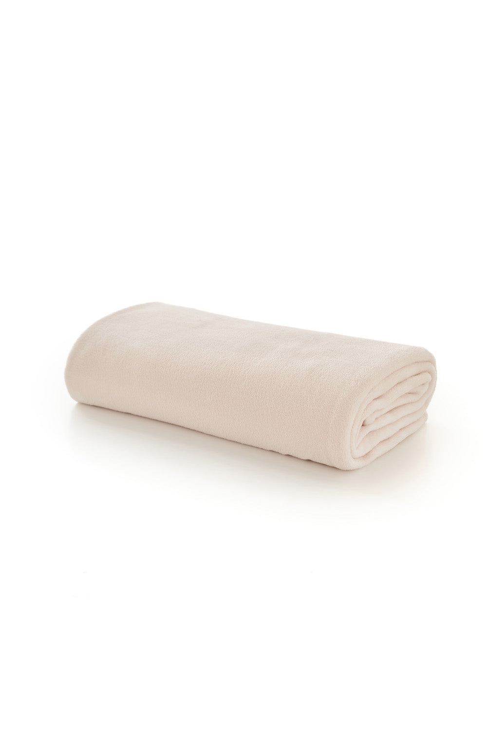 Snuggle Touch Solid Colour Fleece Throw – 140x180cm – Super Soft Plain Blanket | 140cm x 180cm | Ivory