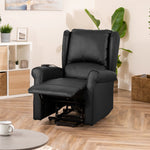 Corcoran Electric Riser Recliner With Massage And Heat | Black