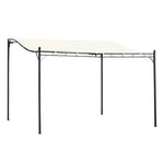 Gazebo Backyard Pool Garden Pergola Canopy Sun Shade Top | Large | Cream