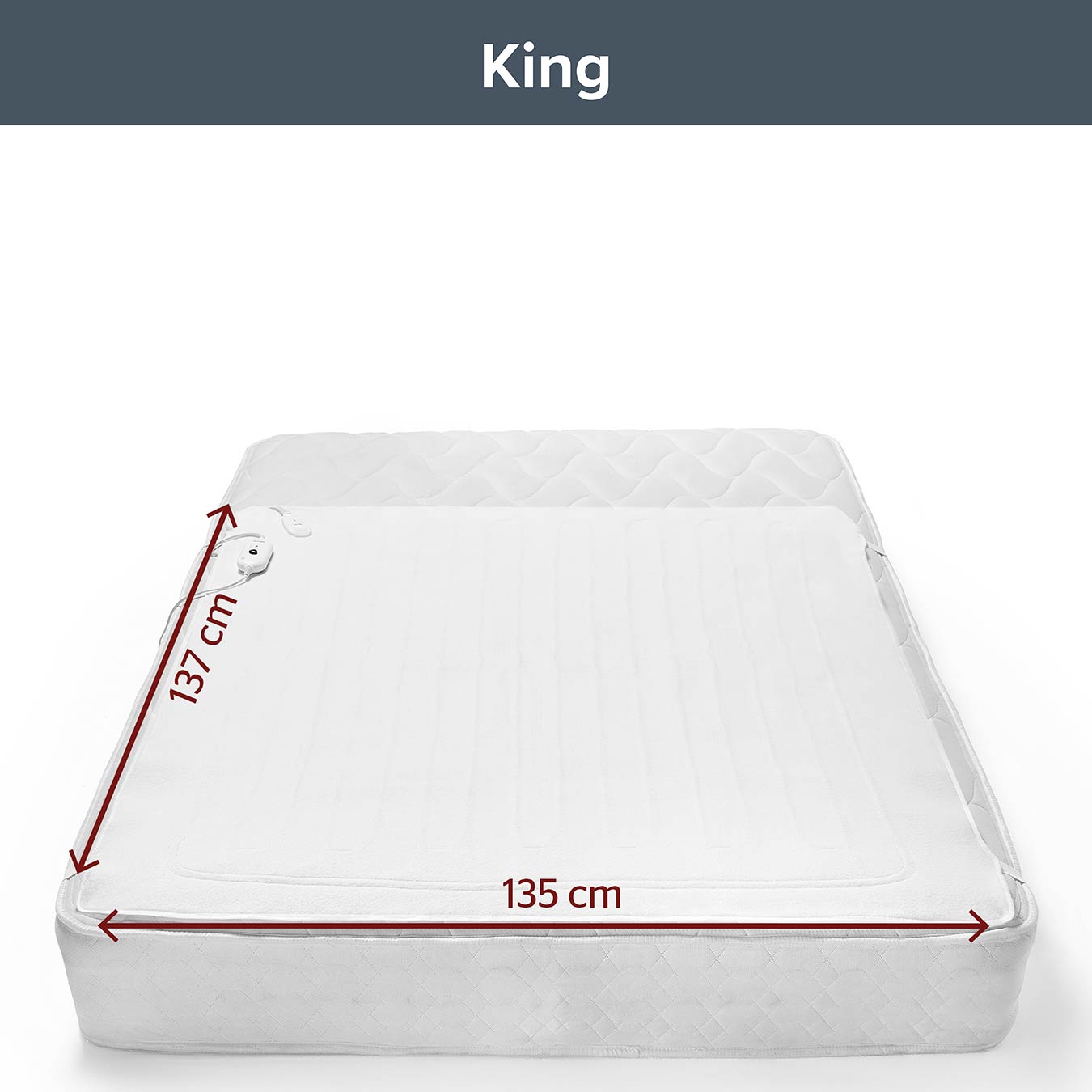 Teddy Fleece Electric Blanket | Double