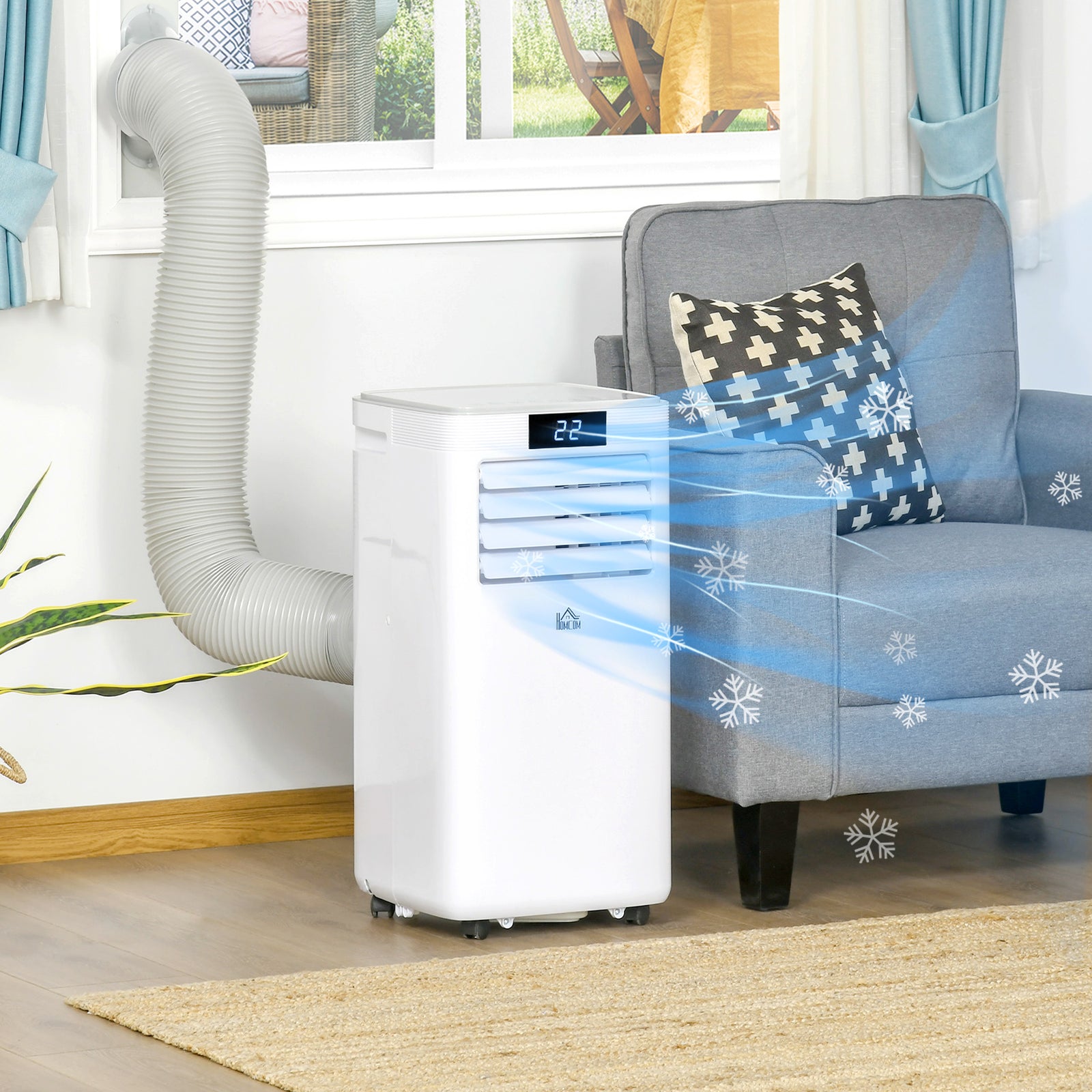 10000 Btu Mobile Air Conditioner Indoor Portable Ac Unit