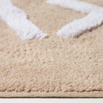 Relax Design Bath Mat 100% Cotton | 50 x 80cm | Beige