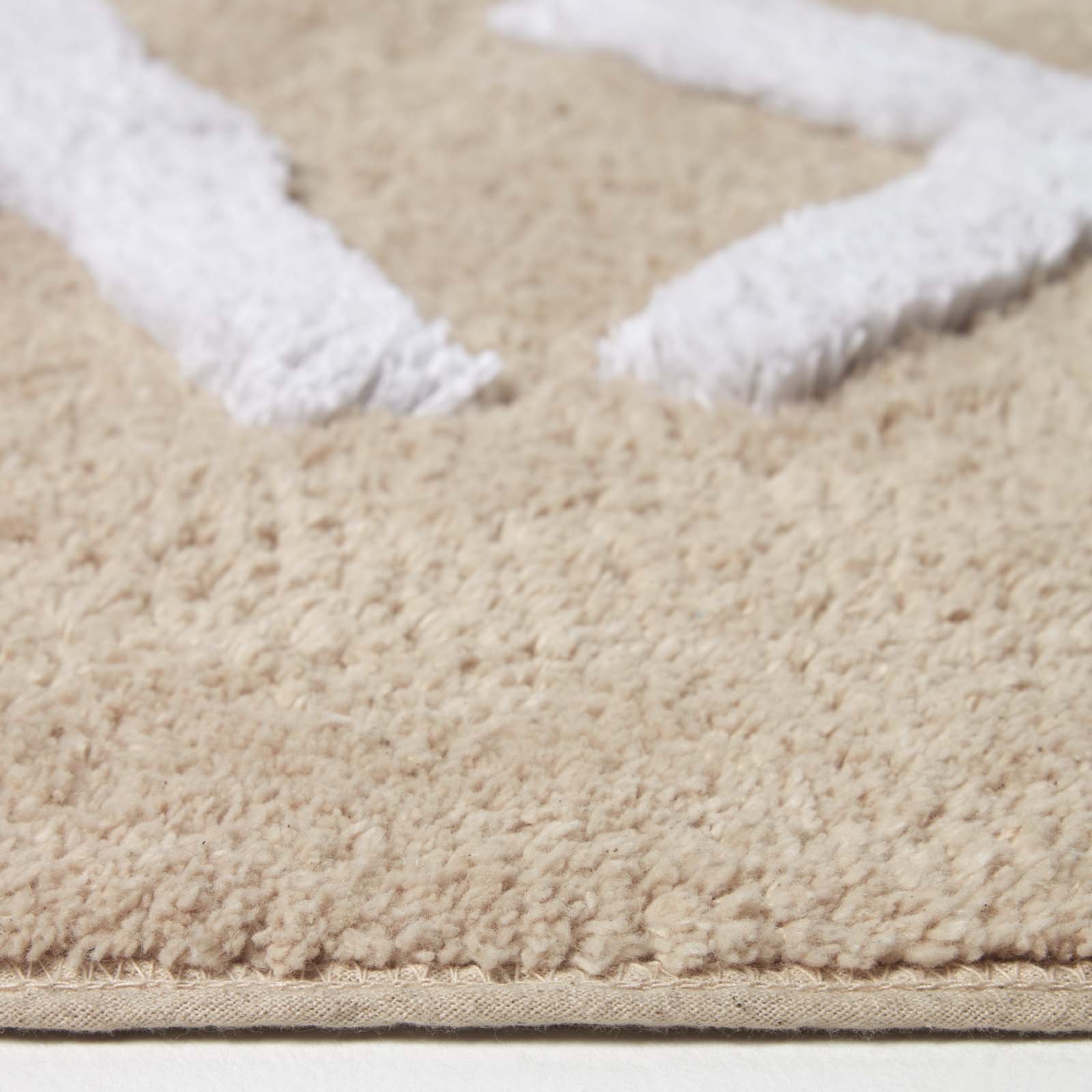 Relax Design Bath Mat 100% Cotton | 50 x 80cm | Beige