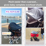 Original  Deluxe Pram Or Stoller Shade