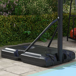 Basketball Hoop And Stand Adjustable Basketball Stand Net | Black