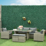 5 Pieces Outdoor Patio Furniture Set Wicker Conversation Set