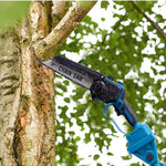 Cordless 8-inch Gardening Electric Chainsaw With Telescoping Pole