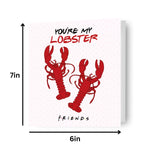 You're My Lobster' Valentine's Day Card Official Product