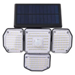 Solar-powered Led Wall Light – Ip65 Waterproof, Motion Sensor, 120° Detection Angle, Auto On/off – Outdoor Lighting For Walls, Gates, And Pathways | Large
