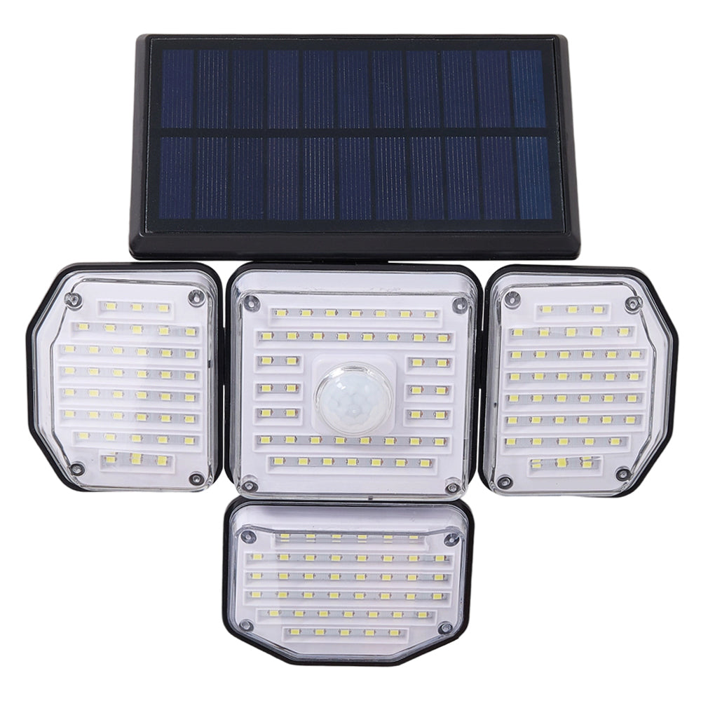Solar-powered Led Wall Light – Ip65 Waterproof, Motion Sensor, 120° Detection Angle, Auto On/off – Outdoor Lighting For Walls, Gates, And Pathways | Large