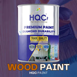 HQC Paint Wood Paint - Weatherproof For Fences, Gates, Sheds & Furniture