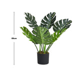 65cm Artificial Tropical Monstera Tree Faux Plant In Pot