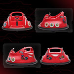 Angry Bird Licensed 12v Kids Bumper Car W/ Joysticks, Remote | Red