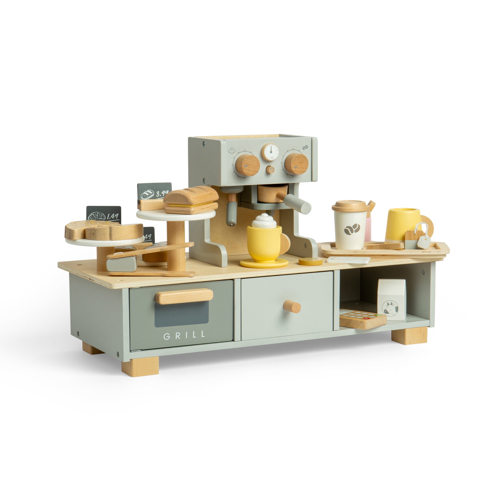Coffee Shop - Kids Wooden Cafe Set