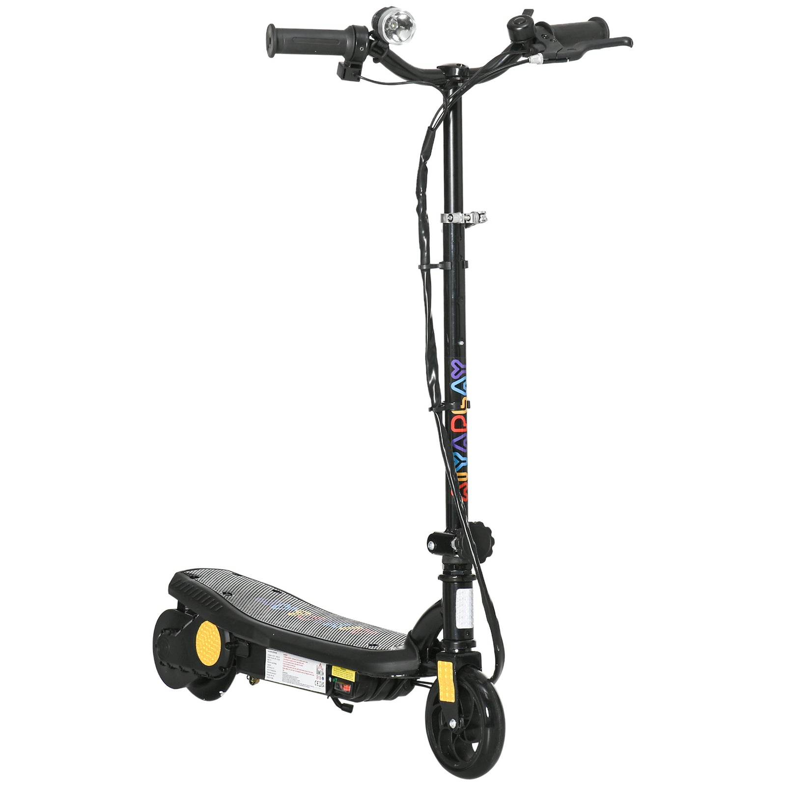 Folding Electric Scooter 120w E-scooter W/ Three Mode Led | Black