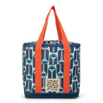 Orla Kiely 12l Flowers Cool Bag | One Size | NavyBlue