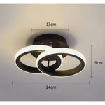 Bath Plus TB+ Modern Round Led Ceiling Light
