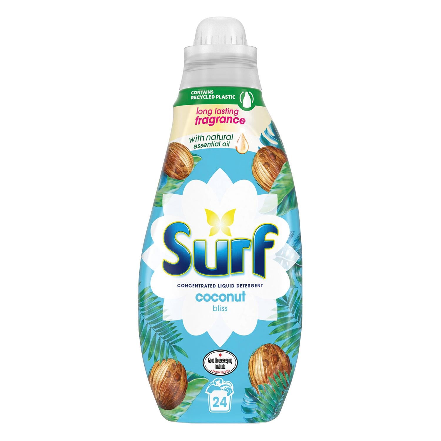 Coconut Bliss Lasting Fragrance Liquid Detergent 648ml | Set-of-4