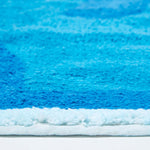 Cotton Tufted Blue Elephant Rug